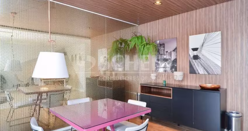 Studio á venda no campo belo com 34m², 1 quarto sendo 1 suíte, 1 vaga.
