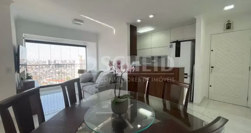 Apartamento à venda de 55,00m² útil, com 2 quartos e 1 vaga na vila santa catarina