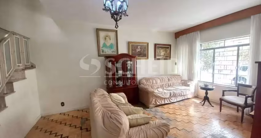 Sobrado a venda de 175,00m² útil, com 3 quartos e 2 vagas no jardim prudência.