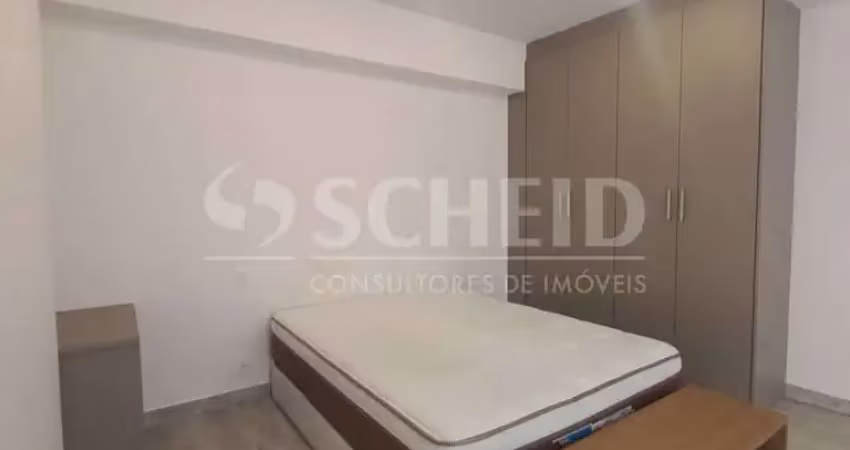 Studio locaçao mobiliado com 42m², 1 vaga, alto da boa vista