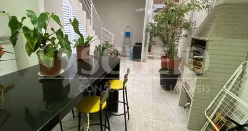 Sobrado com 3 suítes e espaço gourmet no brooklin velho