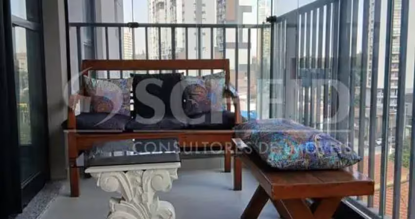Apartamento para locação no brooklin  mobiliado com 03 quartos e 02 vagas
