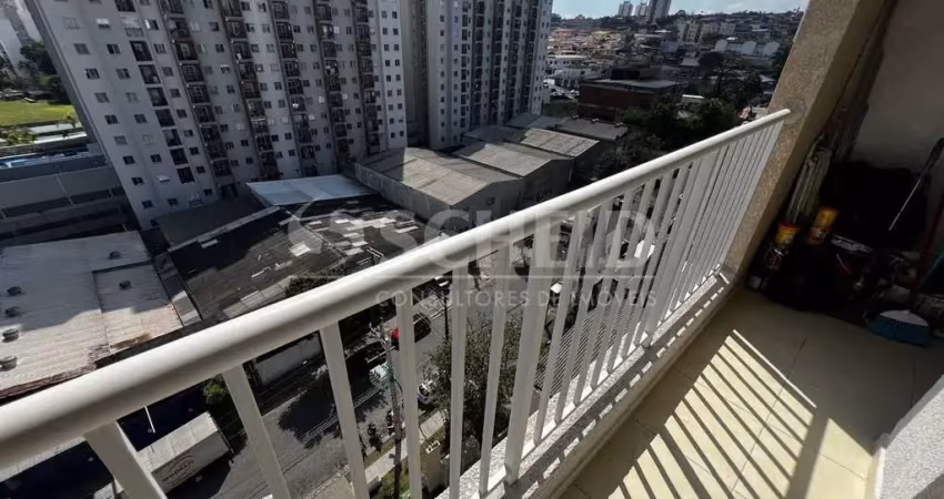 Apartamento para locação de 41,00m² útil, com 2 quartos e 1 vaga, no jardim marajoara!