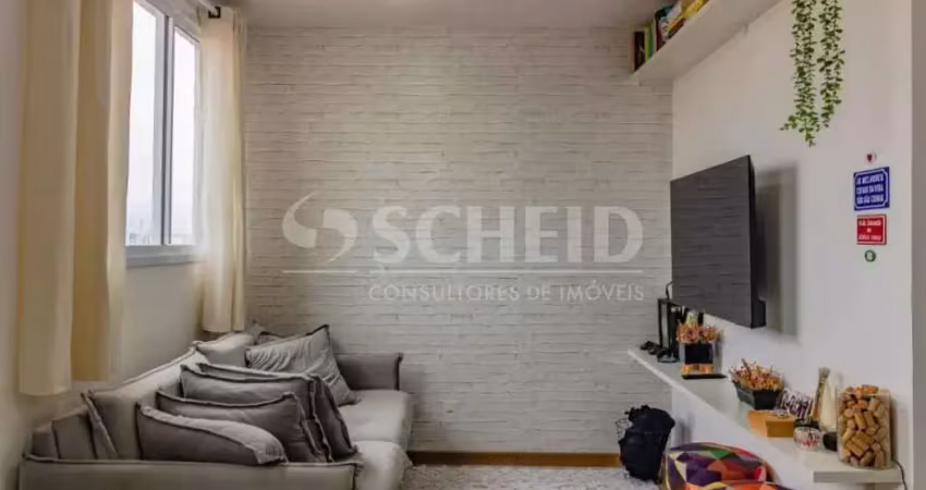 Apartamento a venda de  34 m², com 2 quartos, na vila mascote