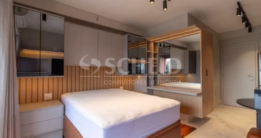 Studio á venda no alto da boa vista com 27m², 1 quarto sendo 1 suíte.