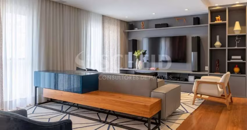 Campo belo. apartamento à venda com 180m², 4 dormitórios (1 suíte) e 2 vagas