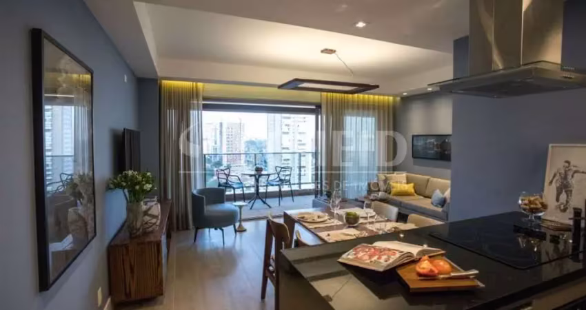 Apartamento mobiliado para locação com 02 suítes e 01 vaga no brooklin
