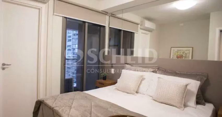 Apartamento mobiliado para locação  no brooklin - 81m² - 2 suítes -  2 vagas