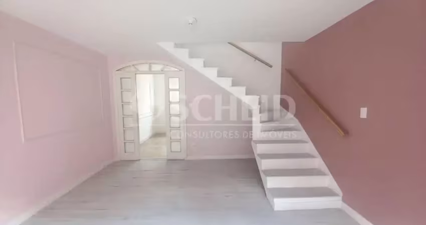 Sobrado para locação de 240,00m² útil, com 2 quartos e 2 vagas no jardim prudência