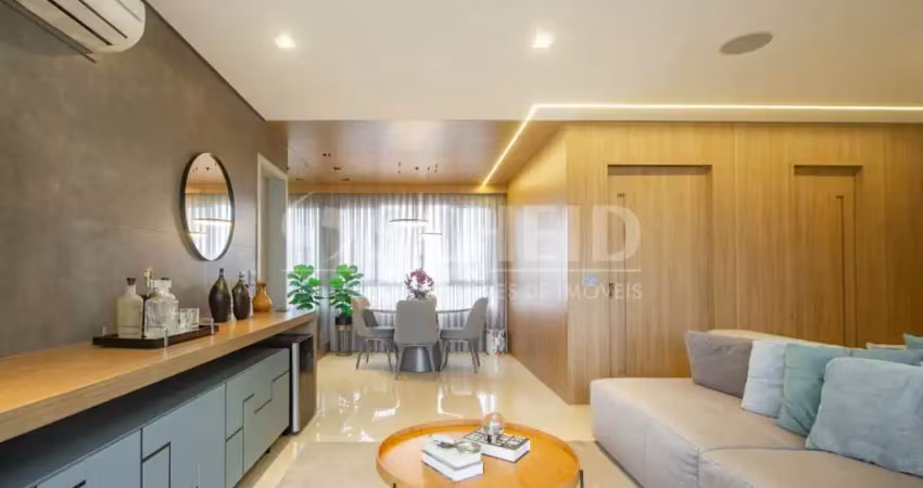 Apartamento mobiliado de 138m² com 3 suítes no condomínio fotografia