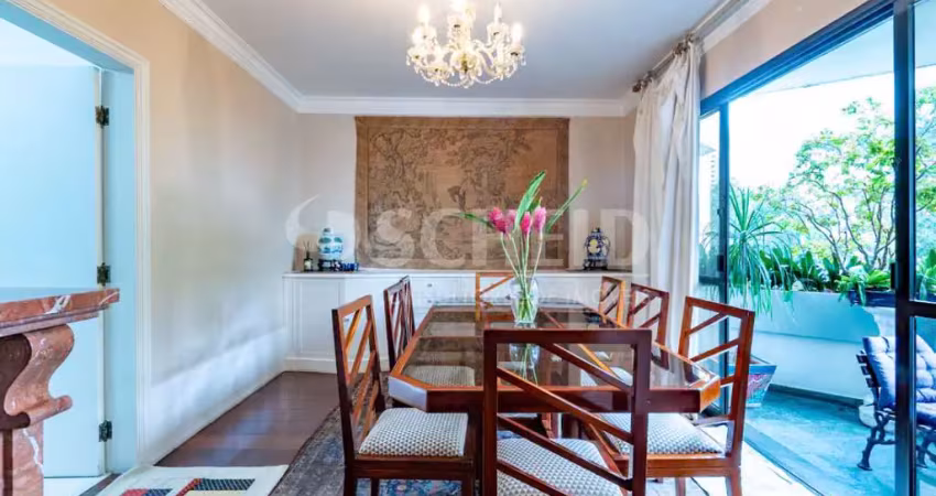 Apartamento amplo de 200m² com vista para o verde na vila andrade