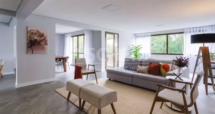 Apartamento reformado de 200m² no morumbi com 5 vagas