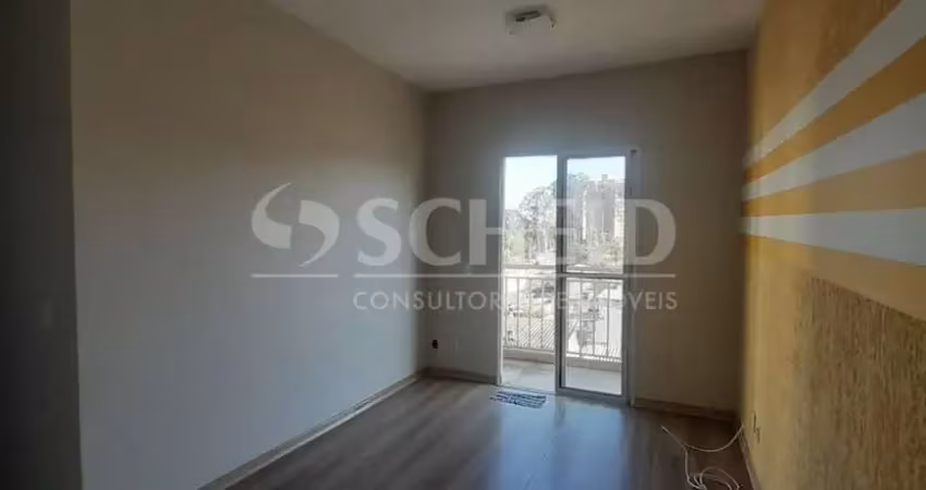 Apartamento a venda de 48m² com 2 dormitórios e  1 vaga coberta no jardim consórcio.