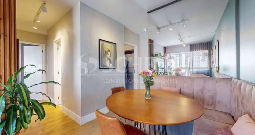 Apartamento à venda na vila olímpia com 78m², 2 quartos e 2 vagas.