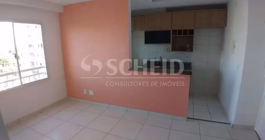 Aluga  apartamento jd. sabará com 55m² -  02 quatros e 01 vaga