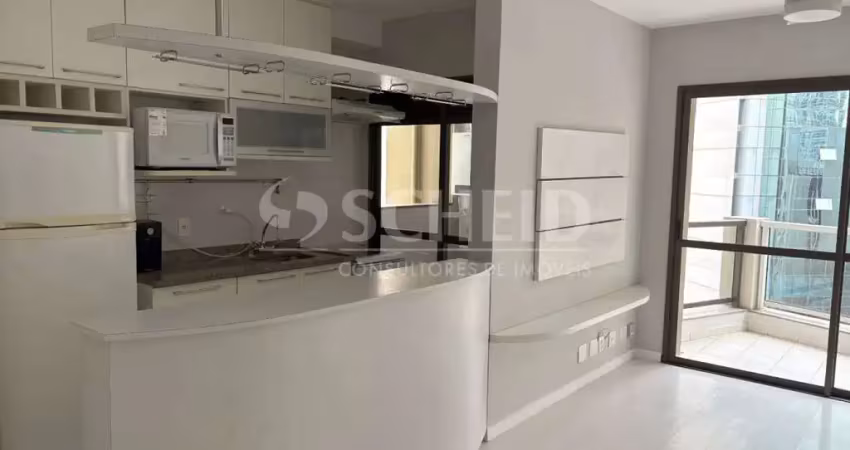 Apartamento mobiliado - 65m² 2 dorms e 1 vaga na vila olimpia