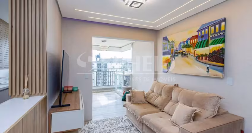 Apartamento á venda no alto da boa vista com 66m², 2 quartos sendo 1 suíte, 2 vagas.