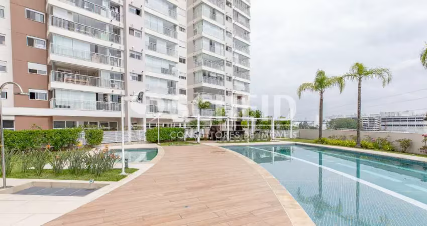 Apartamento square garden com 2 quartos, vaga, varanda com churrasqueira a carvão próx estação metrô