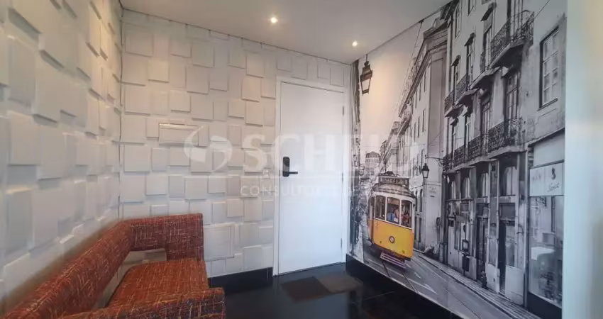 Salas comerciais unificadas na paulista: 132m² haddock offices