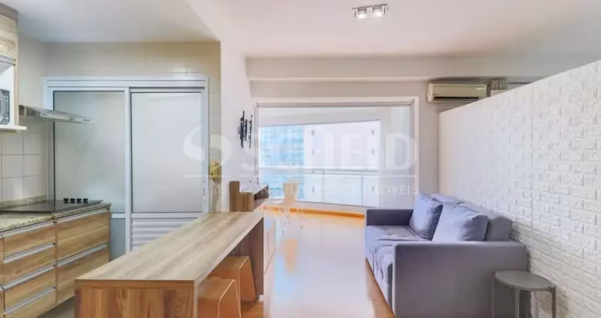 Apartamento para alugar 50m2, 1 suite, 1 vaga - brooklin