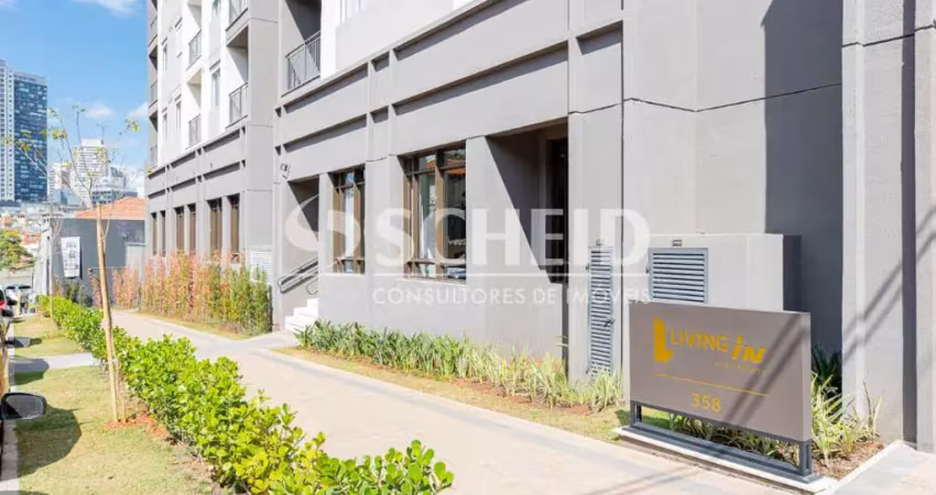 Apartamento de 40 m² com 2 dormitórios ao lado do metrô santos-imigrantes