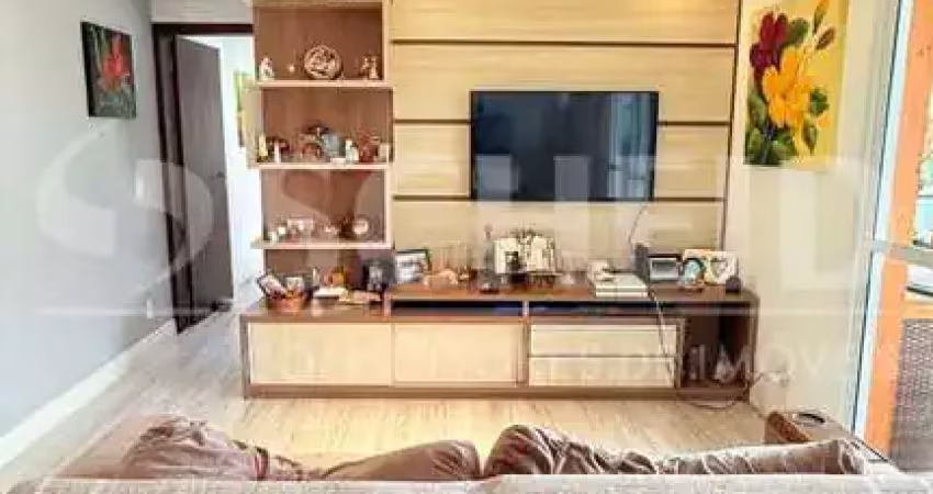 Apartamento à venda no condomínio stellato - chácara santo antônio. varanda com churrasqueira