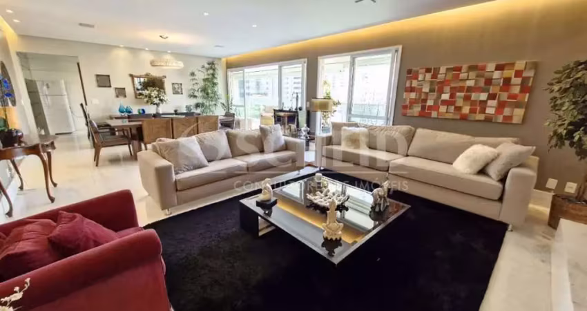 Apartamento de 240m² com 3 suítes e 4 vagas no brooklin