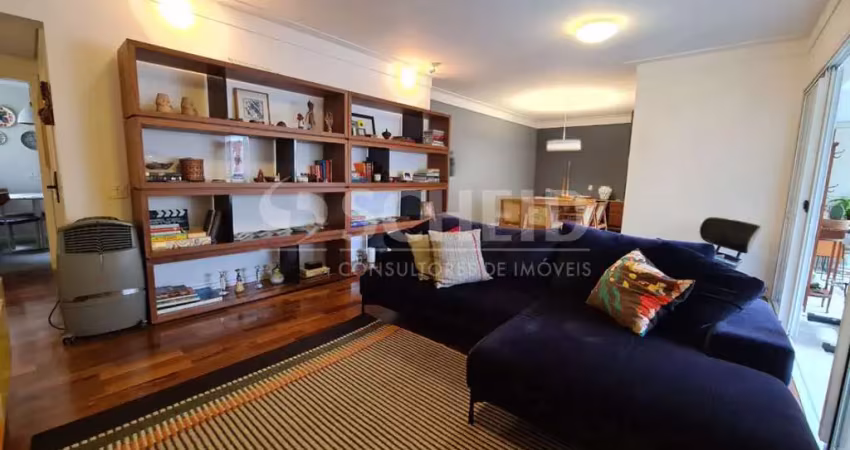 Apartamento a venda no brooklin, 178 metros, 03 suites, 01 escritorio e 03 vagas