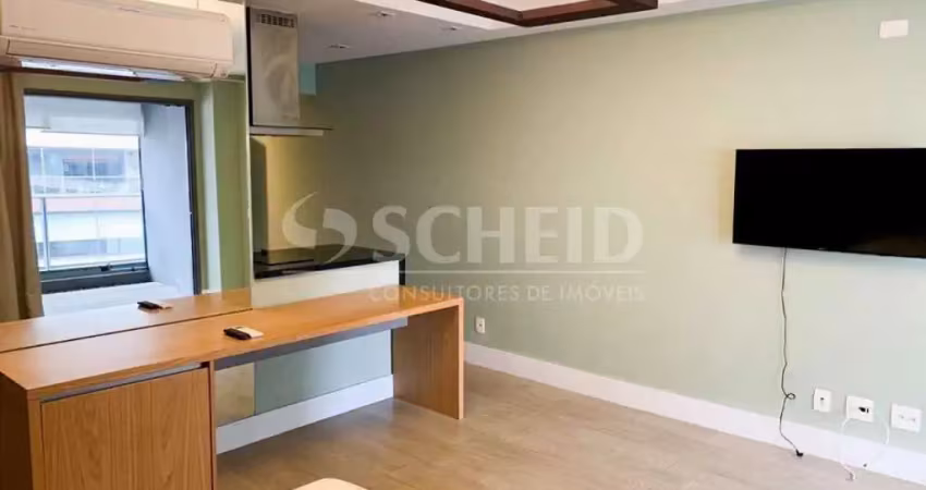 Apartamento com 1 quarto para alugar na Rua Nova York, --, Brooklin, São Paulo