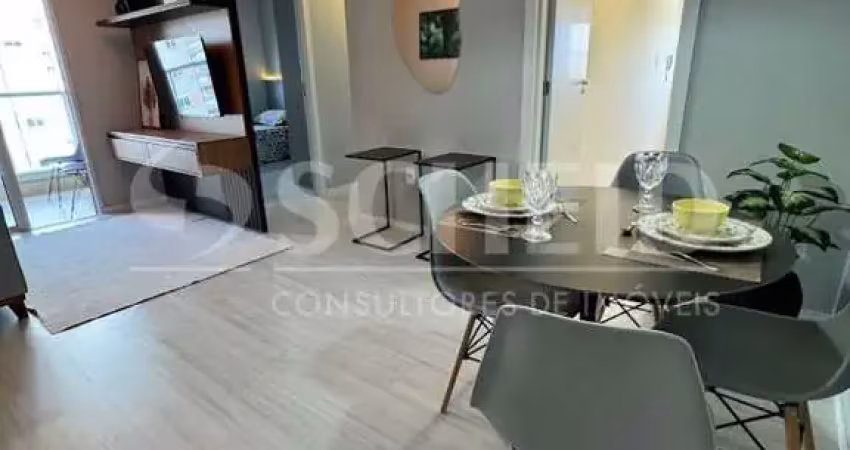Apartamento á venda no morumbi com 55,60m², 2 quartos sendo 1 suíte, 2 vagas.