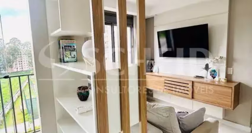 Apartamento para locação de 44,00m² útil, com 1 quarto no jardim marajoara lazer clube.