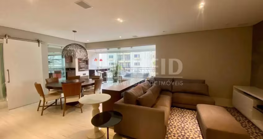 Apartamento mobiliado, 3 suítes, varanda gourmet, elevador privativo, lazer completo, vila olímpia