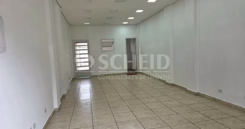Excelente salão comercial para locação com 40m² + 28m² fundos murado, jardim palmares zs.