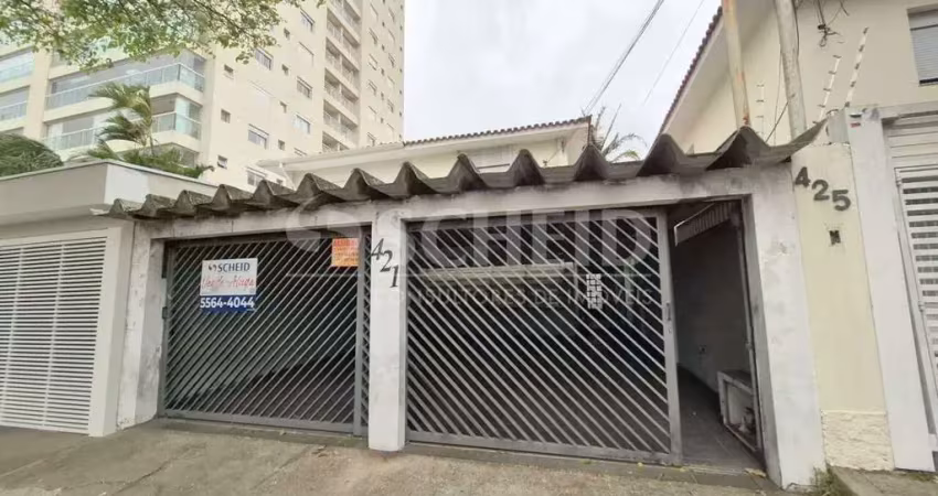 Casa comercial para locação de 182,00m² útil, com 2 vagas na vila mascote.