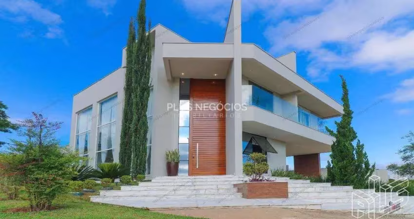 Casa à venda no alphaville 3: 3 suítes, piscina, sala de cinema, área gourmet e 4 vagas, votorantim
