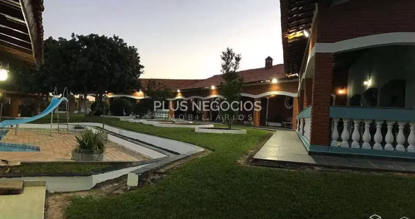 Chácara à venda na zona rural de porto feliz - 12 dormitórios, ampla área verde e estrutura complet