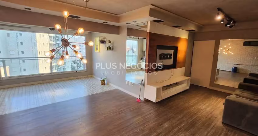 Apartamento semi-mobiliado para alugar no jardim judith - 123m², 3 suítes