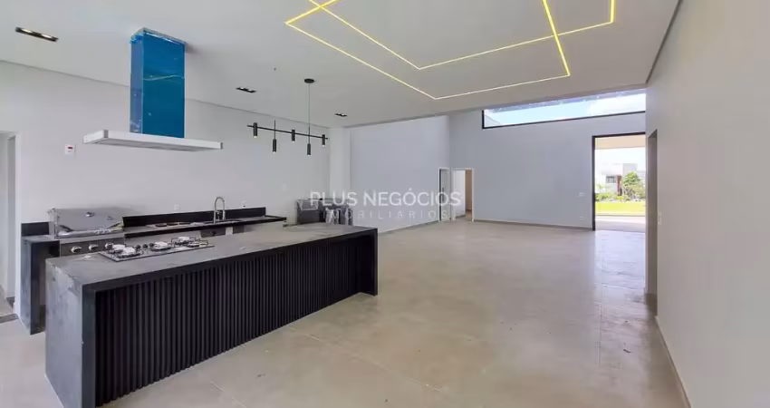 Casa térrea com 3 suítes e escritório à venda, alphaville nova esplanada, 4 votorantim, sp