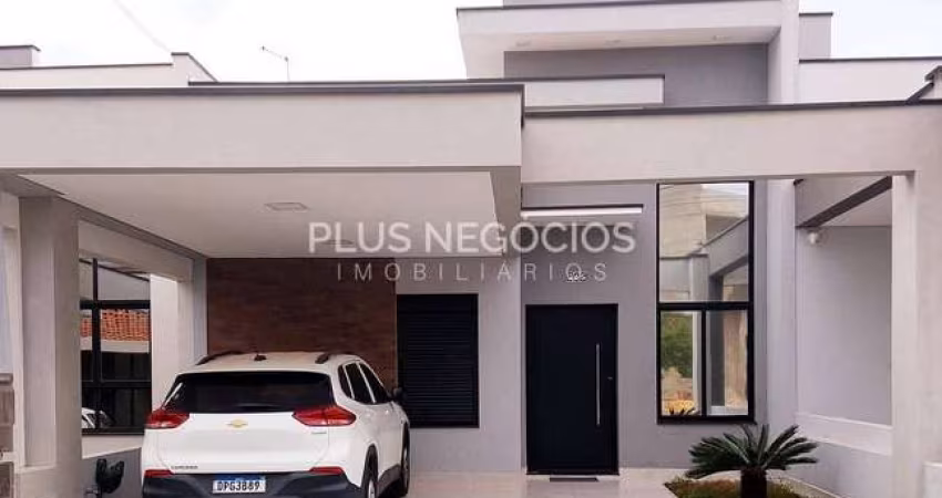Casa à Venda no Horto Villagio com 3 Quartos, Suíte, Área Gourmet, Esquadrias de Alumínio e Garagem