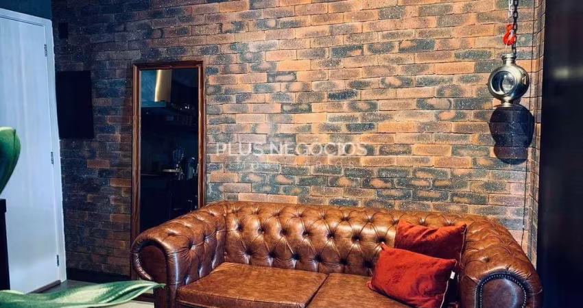 Studio Alto Padrão Totalmente Mobiliado para Locação - Completo e Moderno em Localização Privilegia