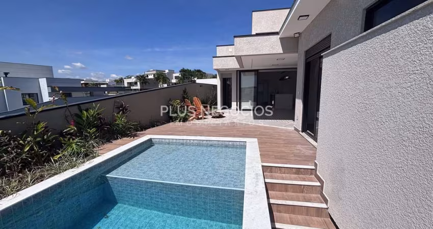 Casa Térrea Nova e Sofisticada com 4 Suítes no Alphaville Nova Esplanada 4 – 298m² de puro conforto
