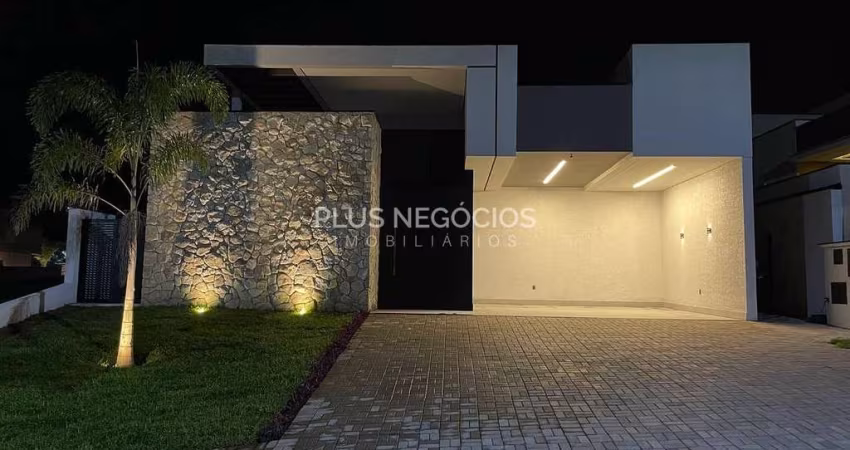Casa à venda nova 3 suítes área gourmet piscina, Alphaville Nova Esplanada, Votorantim, SP