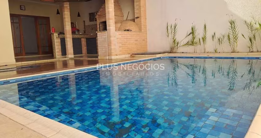Luxuosa Casa para Locação com Piscina e Área Gourmet na Vila Artura, Sorocaba - 3 Suítes e Seguranç