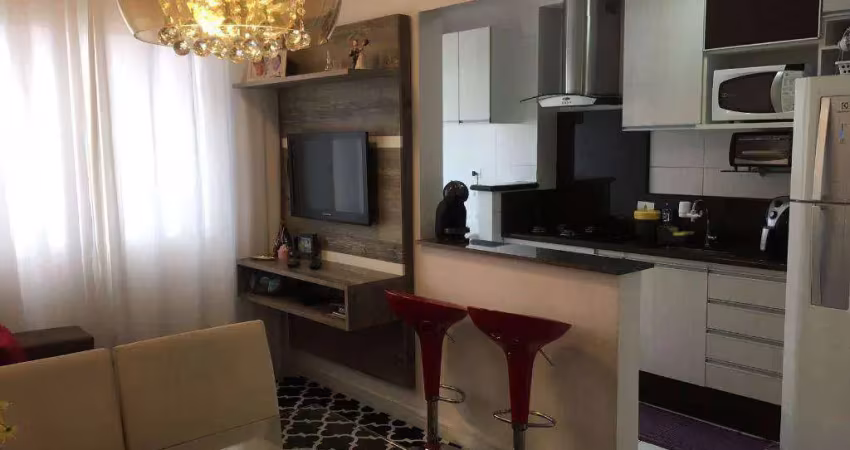 Apartamento com 2 dormitórios à venda, 46 m² por r$ 340.000,00 - villa branca - jacareí/sp