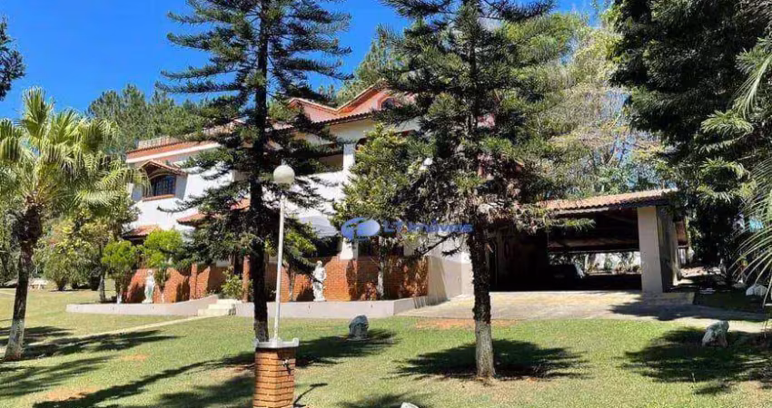 Chácara com 6 dormitórios à venda, 9339 m² por r$ 1.800.000,00 - veraneio irajá - jacareí/sp