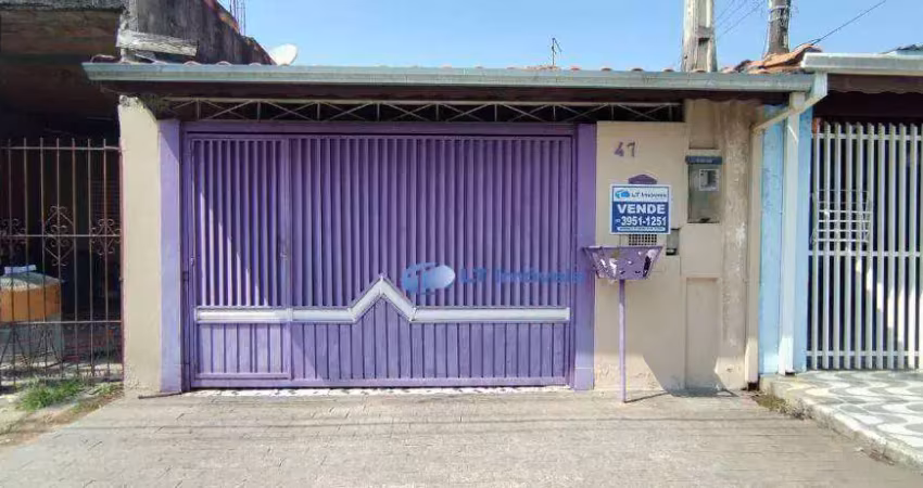 Casa com 2 dormitórios à venda, 65 m² por r$ 290.000,00 - parque meia lua - jacareí/sp