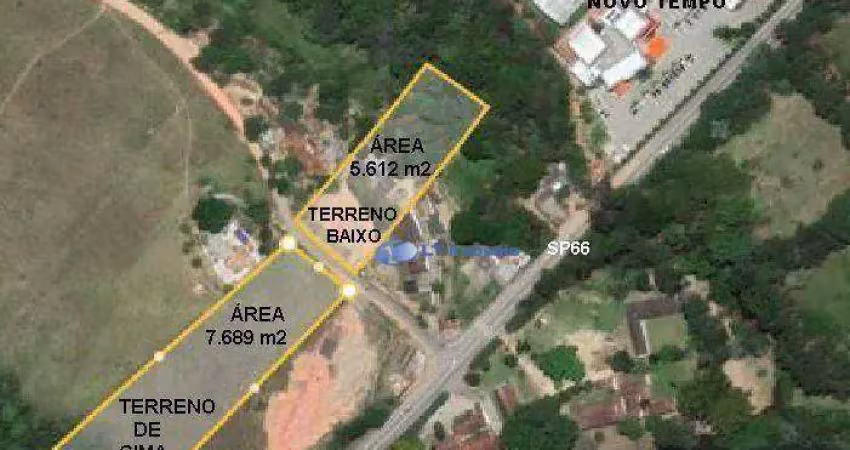 Terreno à venda, 7689 m² por r$ 535.000,00 - chácaras rurais de guararema - jacareí/sp