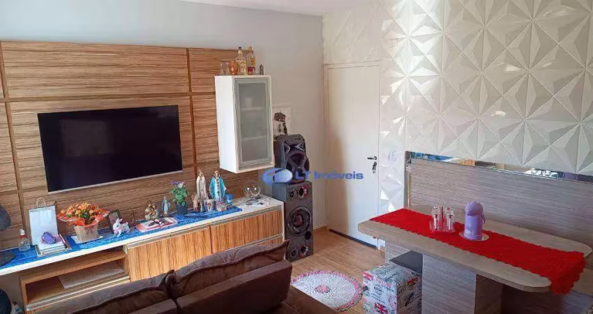 Apartamento com 2 dormitórios à venda, 52 m² por r$ 240.000,00 - jardim didinha - jacareí/sp
