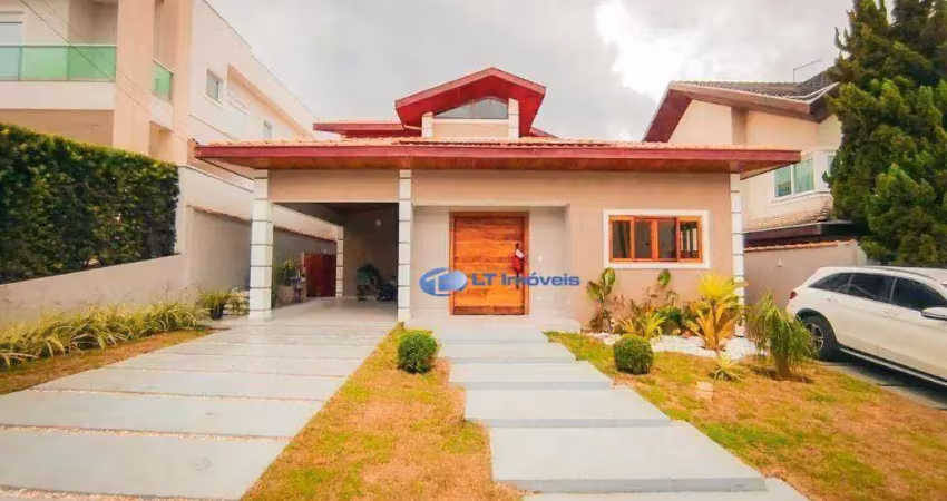 Casa com 3 dormitórios à venda, 256 m² por r$ 2.200.000,00 - jardim altos de santana ii - jacareí/sp