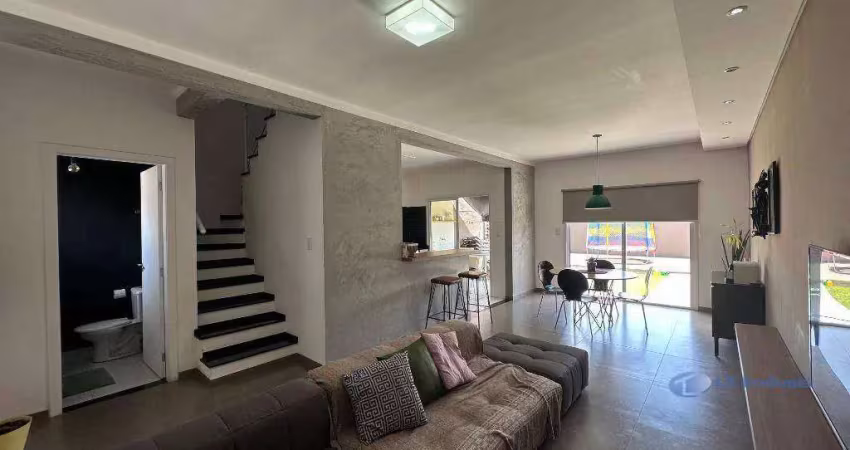 Sobrado com 3 dormitórios à venda, 121 m² por r$ 460.000,00 - jardim nova esperança - jacareí/sp